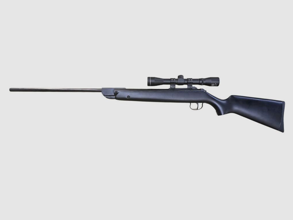 gebr. DIANA Luftdruckgewehr Mod. 40, 12Joule, mit montiertem RWS Classic 4x32 Abs. Plex, Zustand Sehr gut, Bild 5 von 5