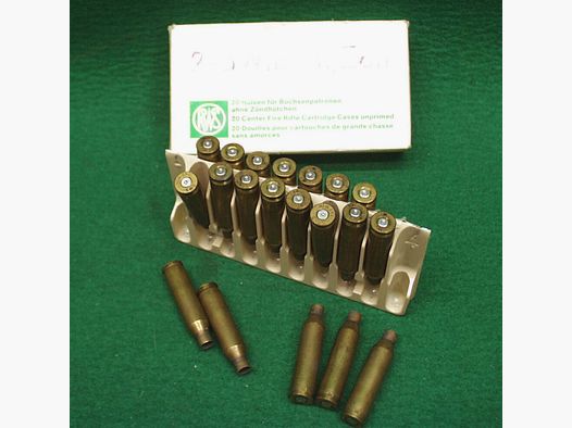 RWS Hülsen .243win., gebraucht