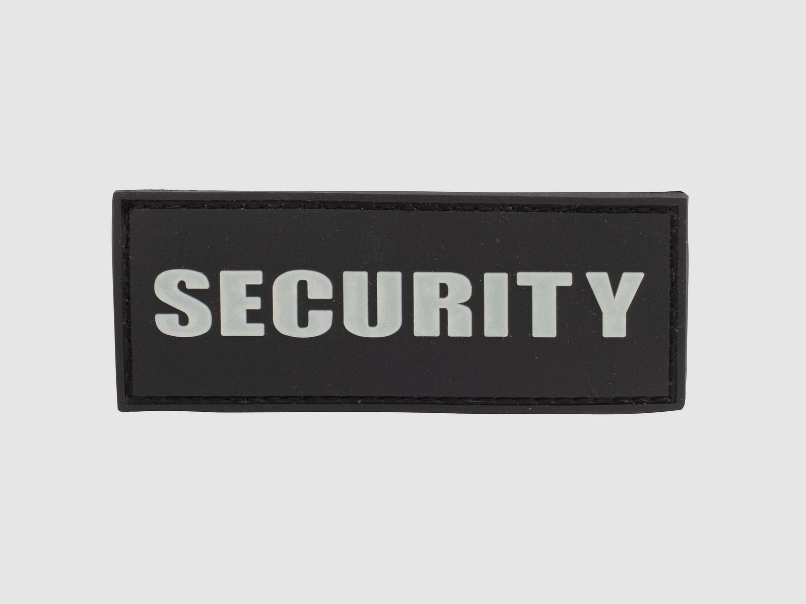 Security 3D rubber patch fluorescent