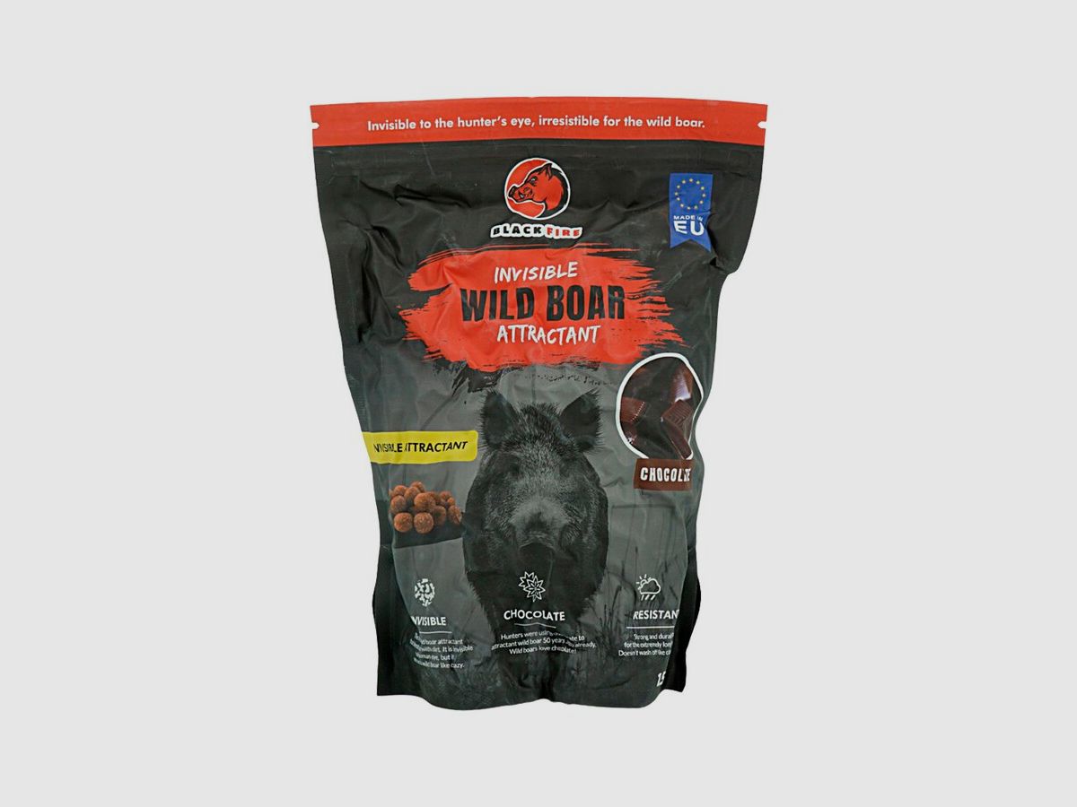 Lokmiddel BLACK FIRE Invisible Chocolate 1,5 kg