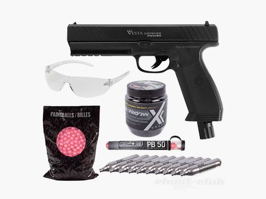 Vesta Defense	 PDW.50 + Co2 + Black Widow + Pepper + Paint + Brille