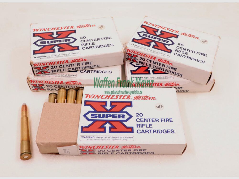 Winchester - USA Büchsenpatronen .375H&H Mag