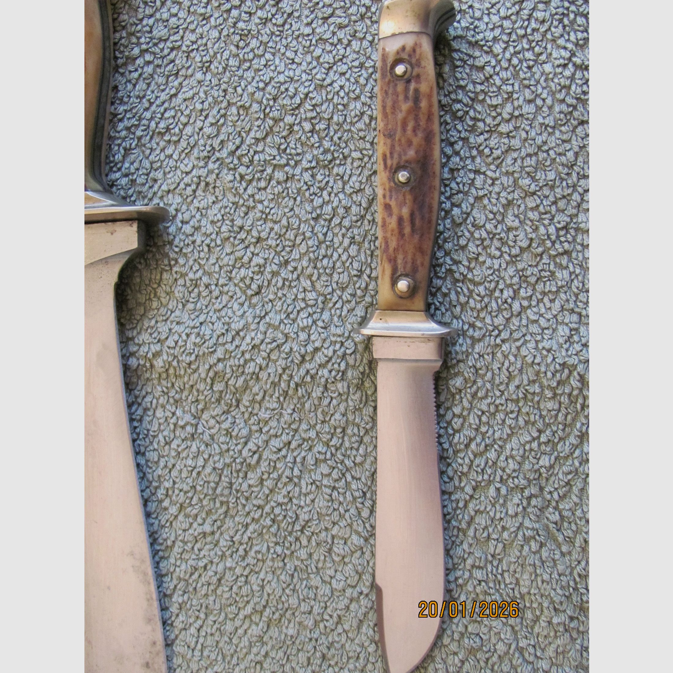 Original Puma Waidblatt 3588 in Holzbox - geführt, ohne Schäden