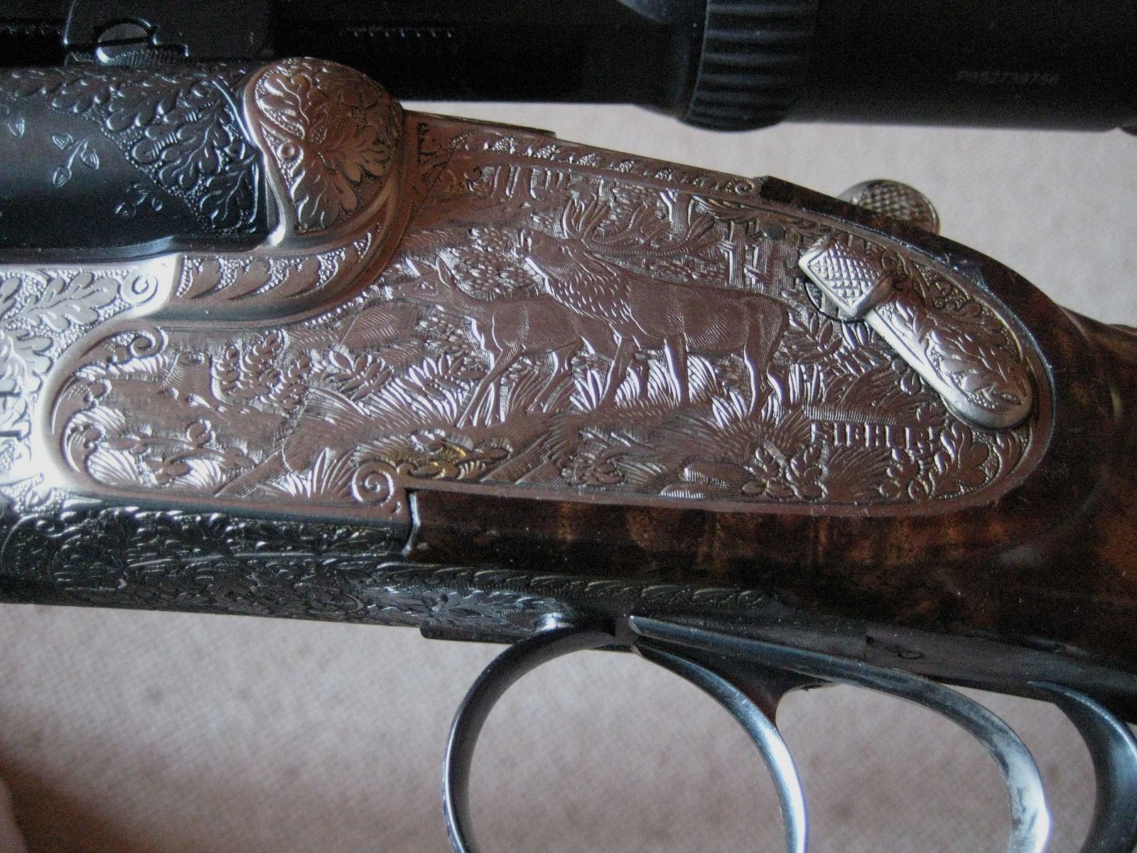 Krieghoff Neptun Primus Seitenschloss Spitzenklasse 7x65R, EL 22 Hornet, 16/70