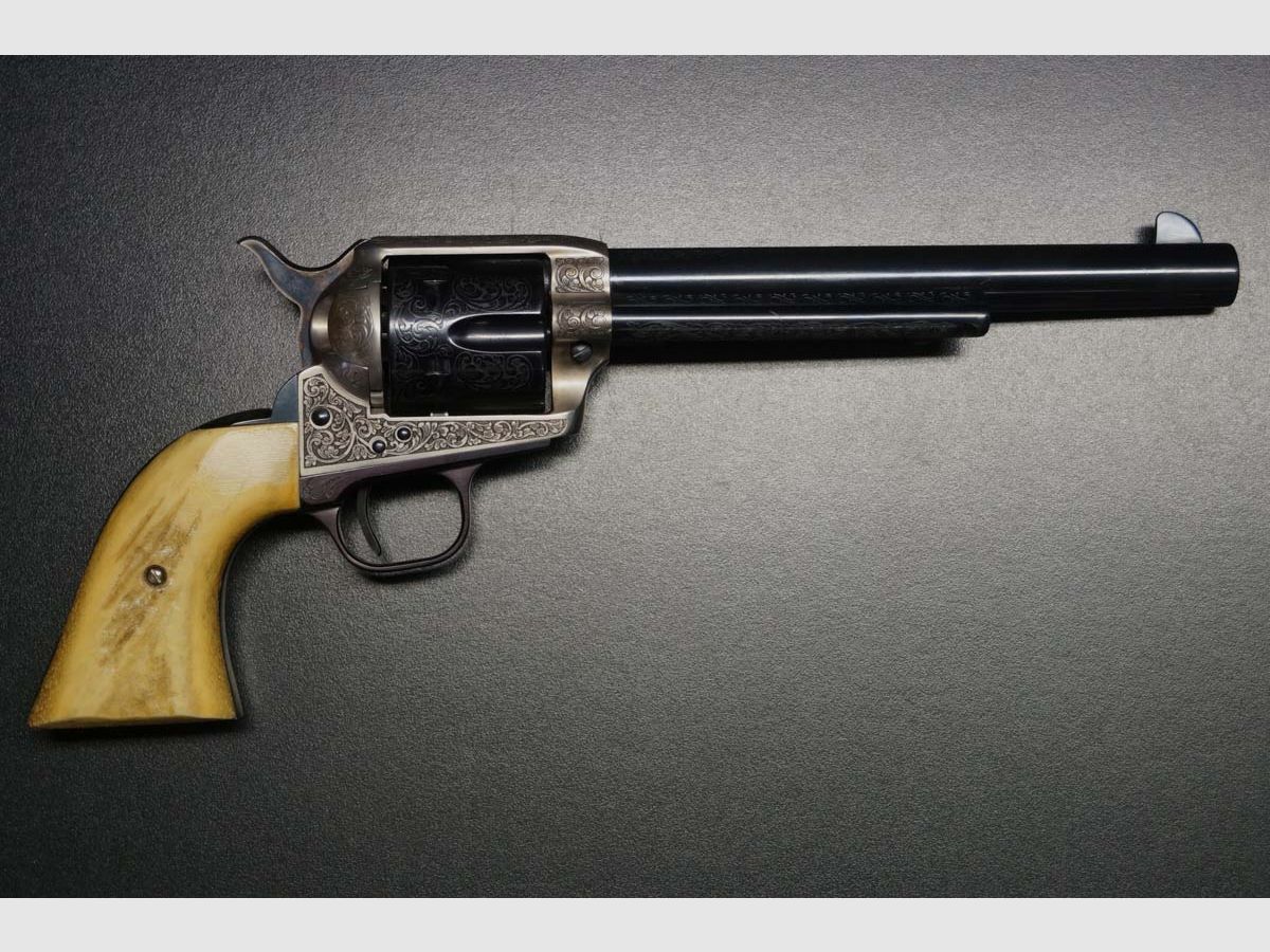 Uberti graviert Hirsch Griff, Bild 1 von 7