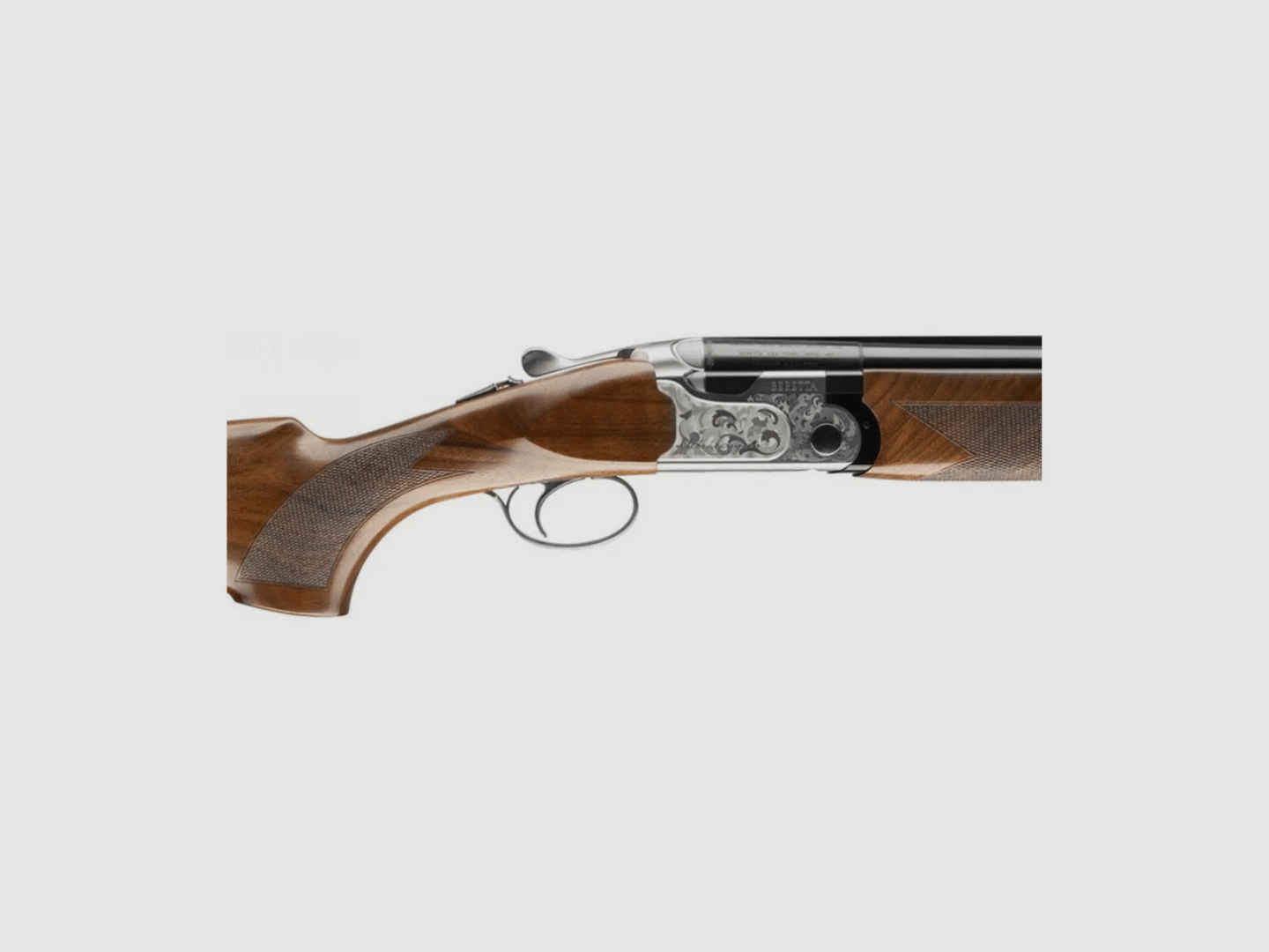 Bockdoppelflinte BERETTA ULTRALEGGERO SILVER Kal. 12 (Receiver mit silberner Oberfläche), Bild 2 von 2