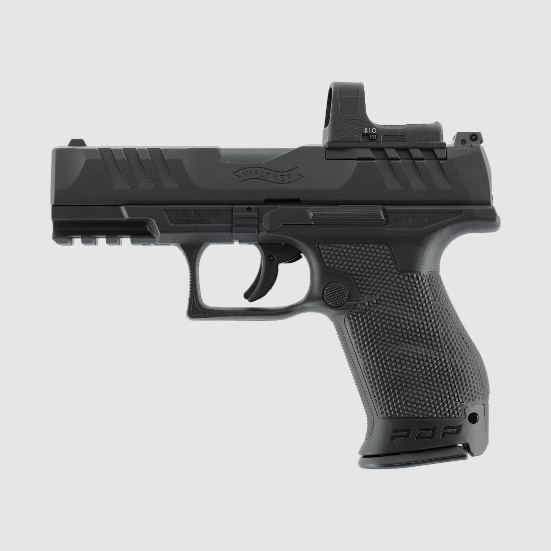 Walther PDP Compact 4" BLK SET CO2 Pistole 4,5 mm BB + RDS Red Dot