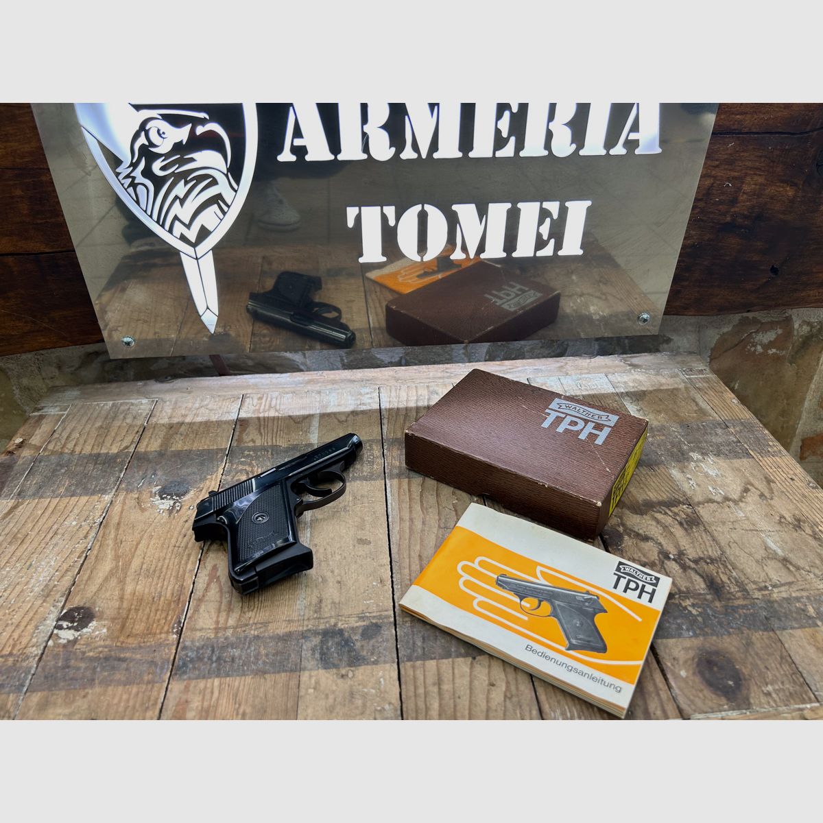 GEBRAUCHT – PISTOLE – CARL WALTHER MOD. TPH Kal. 22LR mit Zubehör, Bild 2 von 2