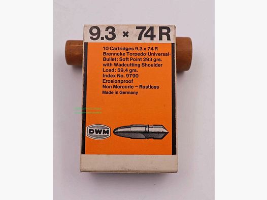 DWM, Berlin cartouches de fusil 9,3x74R