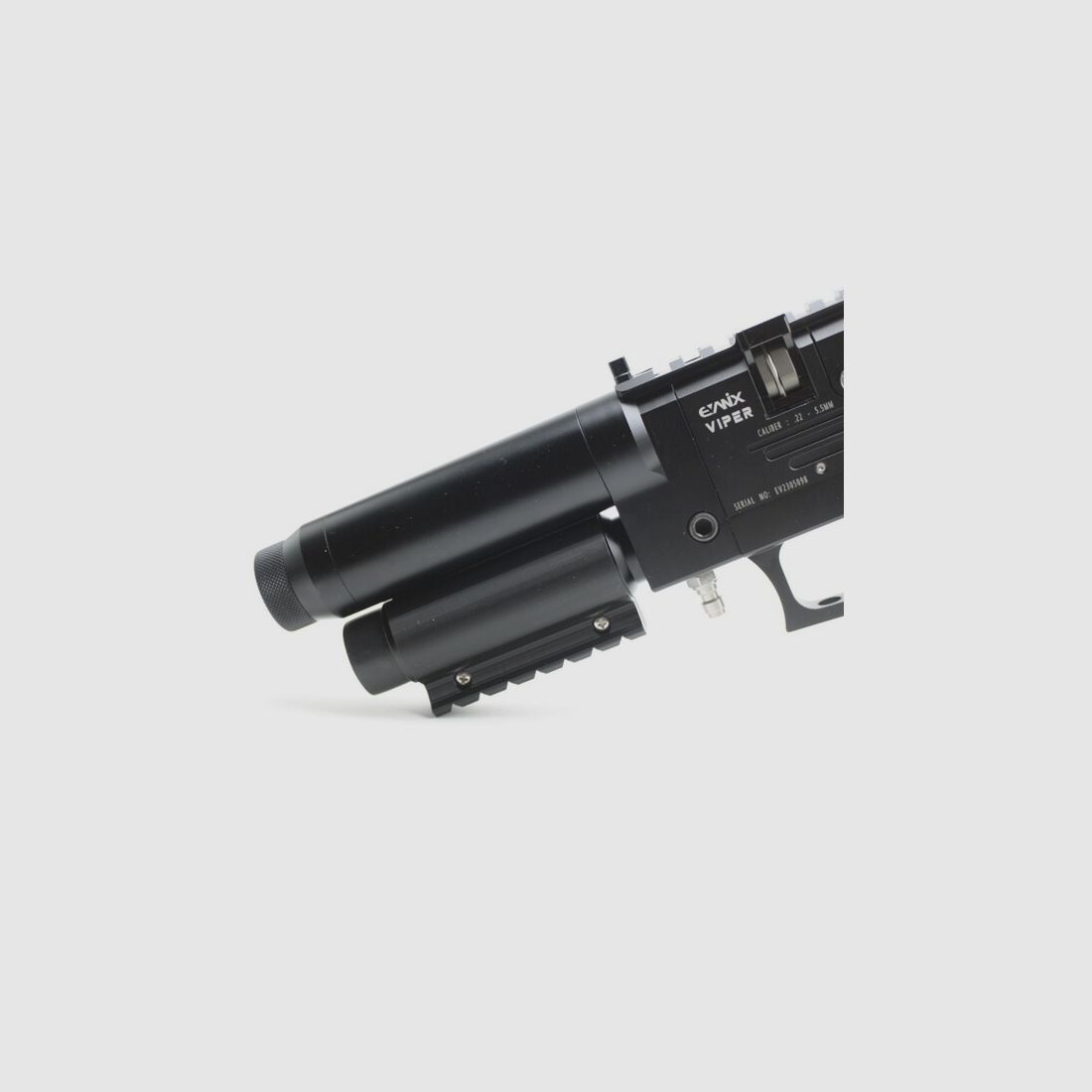 Evanix Viper Tankverkleidung mit Picatinny Schiene Barrel Tube Bottle Clamp W061