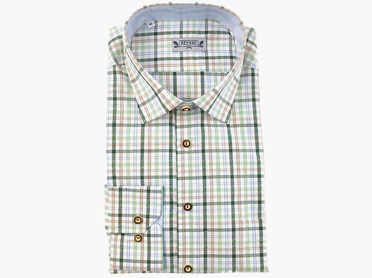 REYNKE H-shirt koffie groen