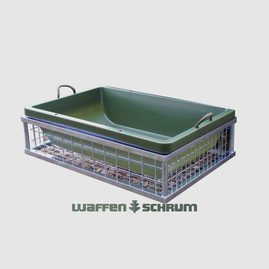 Eurohunt rear carrier and game tray with quick coupling