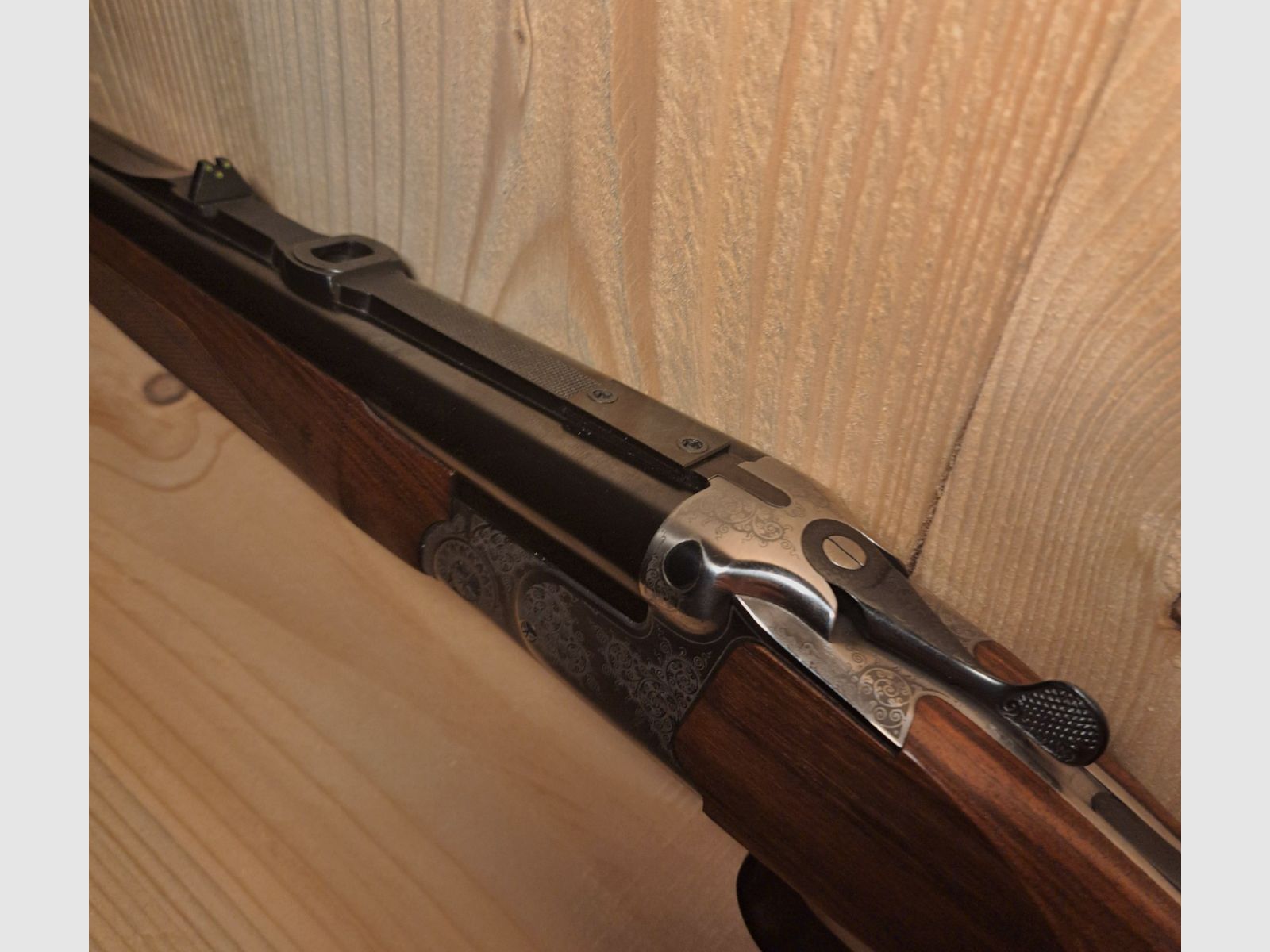 Doppelbüchsdrilling Merkel 96L 8x57IRS/8x57IRS und 20/76