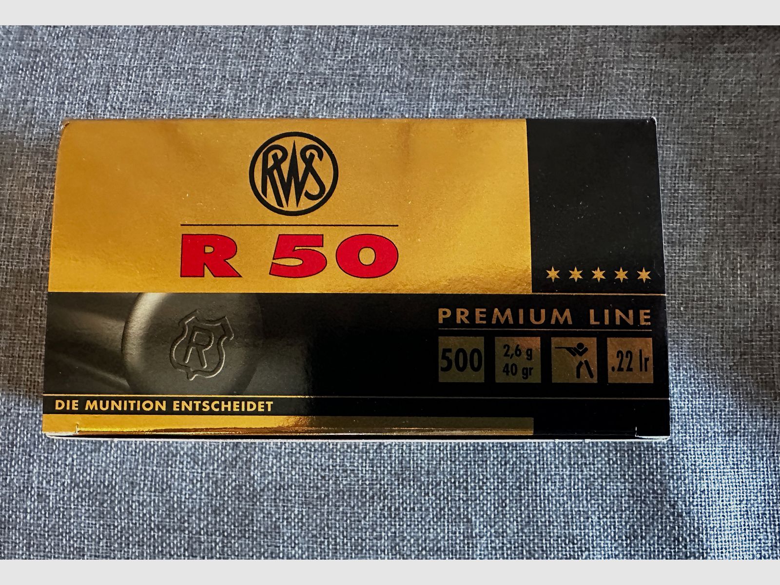 RWS R50 .22lfB .22lr munitions munitions de compétition petit calibre munitions spéciales munitions de match