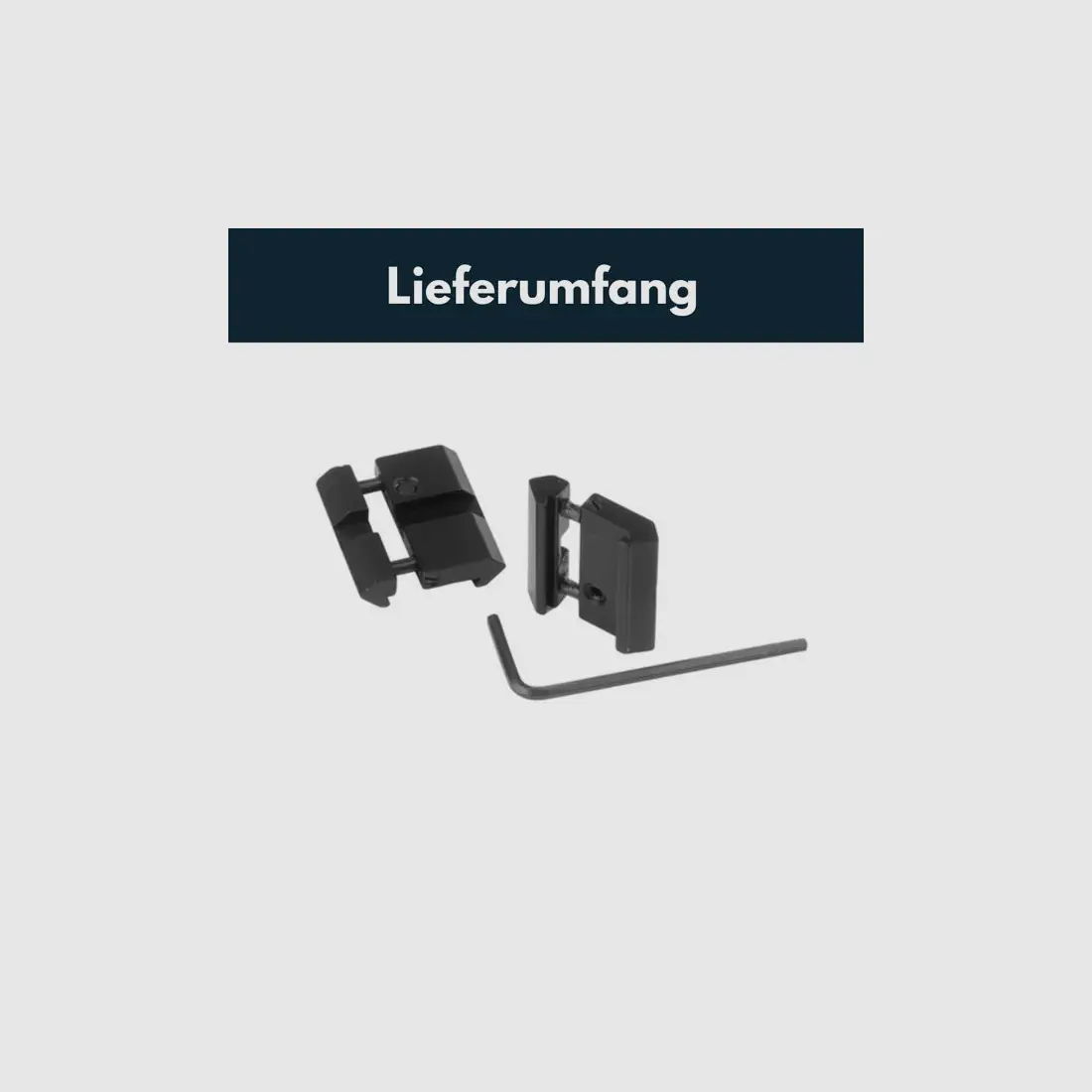 Vector Optics SCRA-06B Adapter z 11mm Dovetail na 21mm Weaver, l=38mm (2szt), zdjęcie 3 z 3
