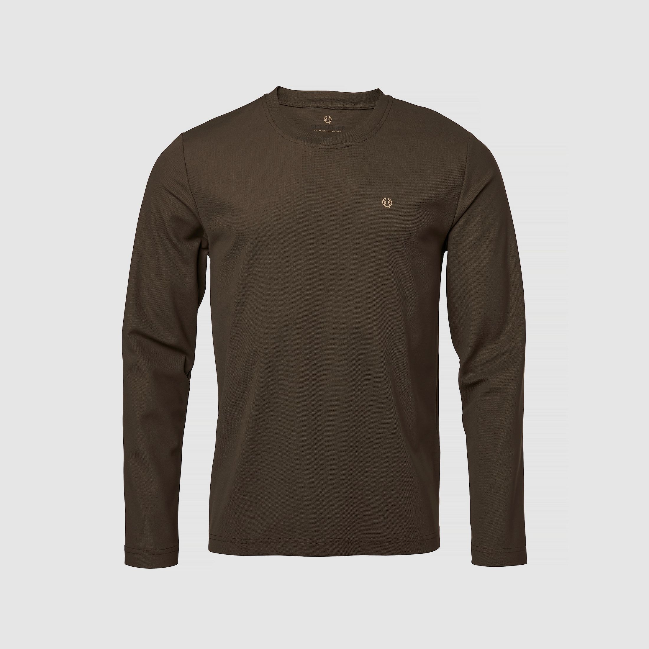 Chevalier Stalker Technical Longsleeve T-shirt Men Fallow Brown L