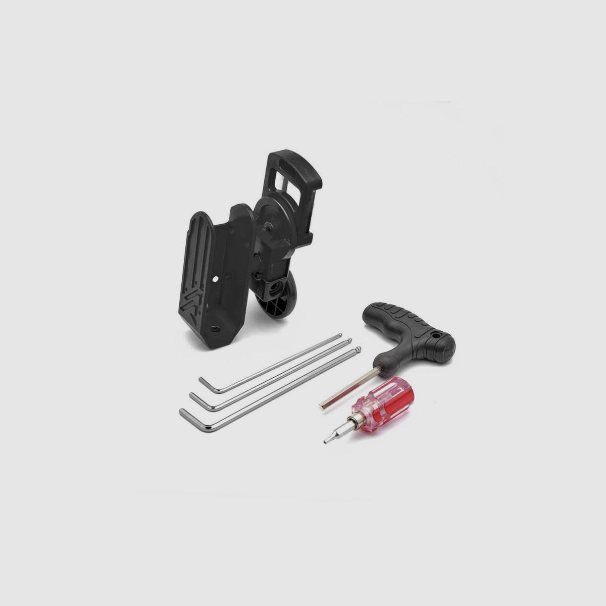 DAA Flex Holster RH Aluminium Montage (zonder inlegblok en inleg), Kleur: Rood, afbeelding 1 van 3