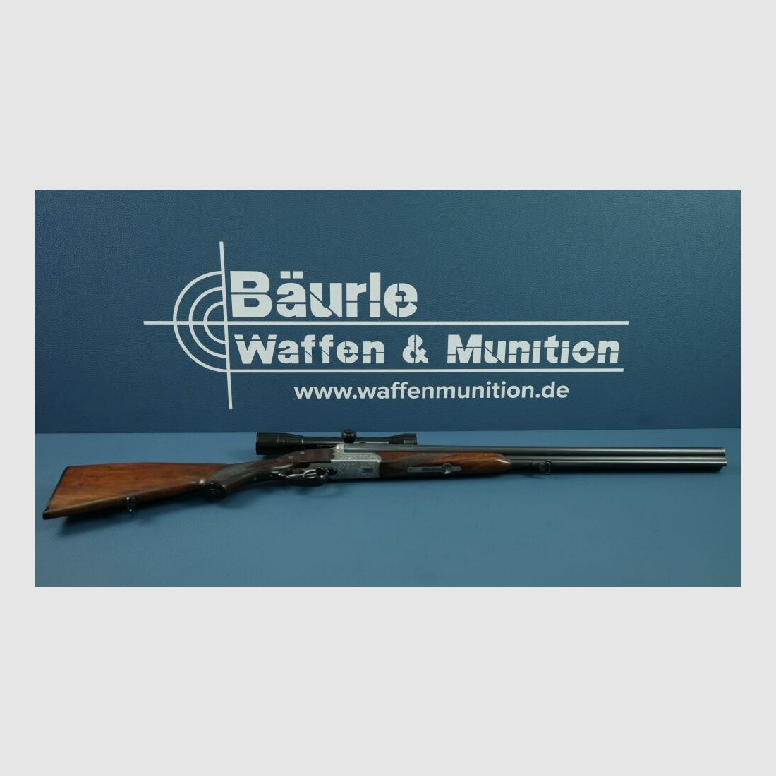 Sauer & Sohn Drilling (vmtl. Modell 3000) - mit Einstecklauf .22WinMag 16/70;7x57R