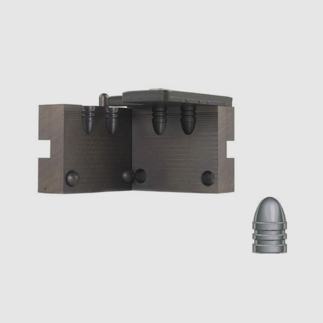 RCBS double casting mold .311 / 7.8 mm 77 gr / 4.9 g 32-077-RN round nose bullets .311