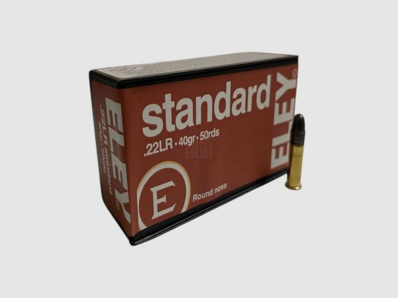 Munizioni Eley .22 LR Standard 2,6 g/40 gr