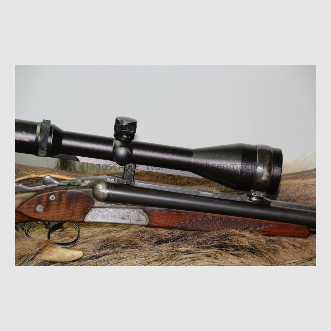 Simson Drilling mit Swarovski Habicht 2,5 - 10 x 56 LA 7x65R;12/70