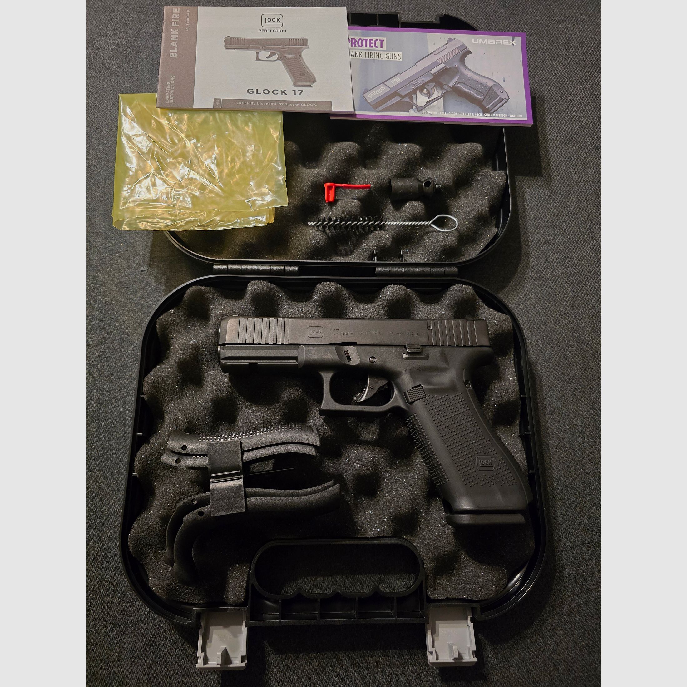 Glock 17 SV Stahlverschluss 9mm PAK Schreckschuss 