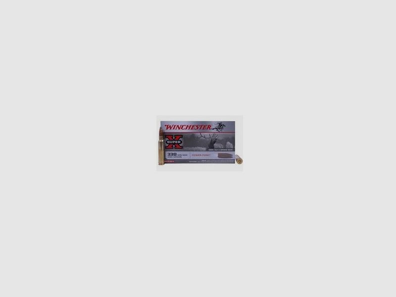 Winchester kogelpatroon voor geweer kal. 338 Winchester Magnum Power Point, afbeelding 1 van 2