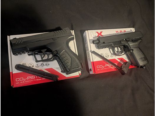 Umarex XBG + HPP (CO2 Pistole, Steel BB, Blowback...)