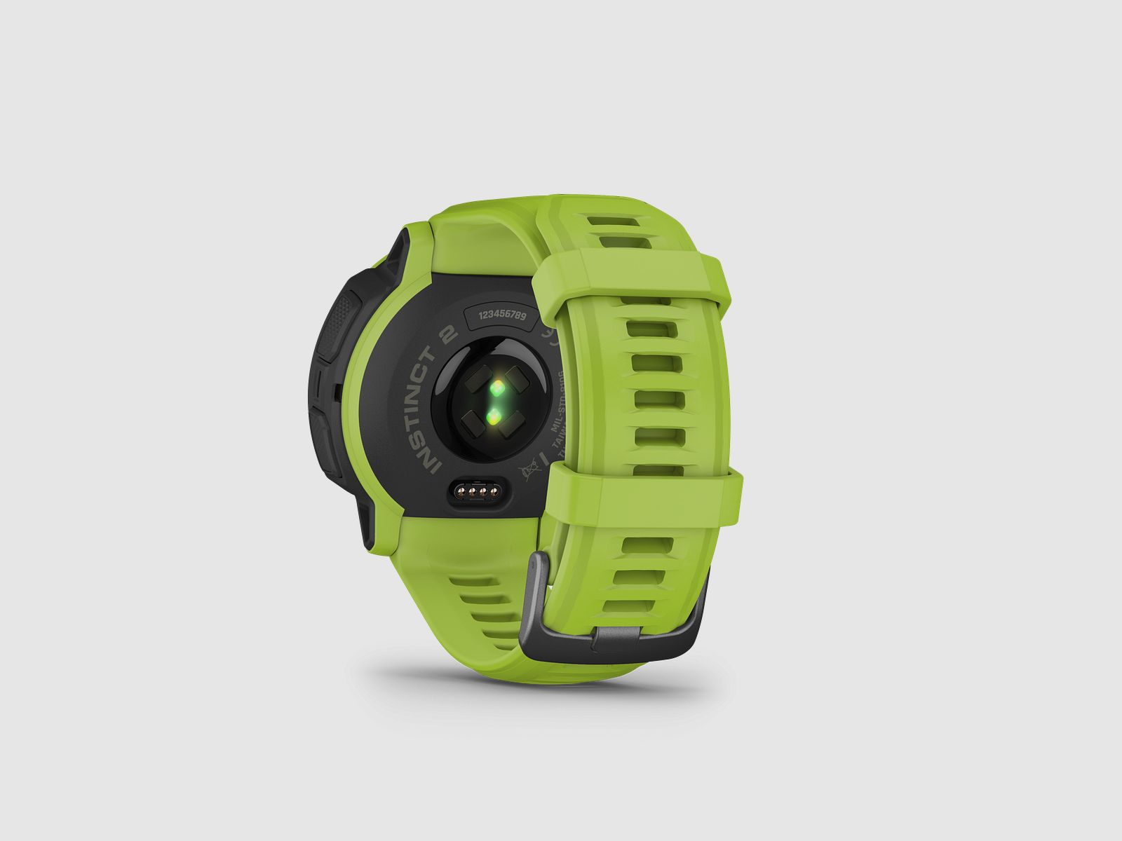 Garmin Instinct® 2 Limón con correa intercambiable de silicona de 22 mm