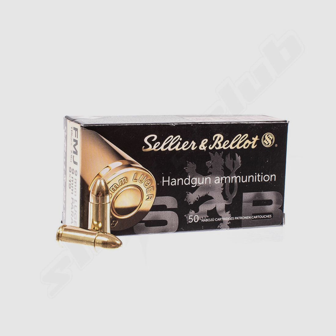 Sellier & Bellot FMJ 7,5g 115 grs - 50 9mm Luger