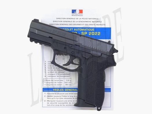 SIG-SAUER SP2022 EIGENTUM DES STAATES (PISTOLE)