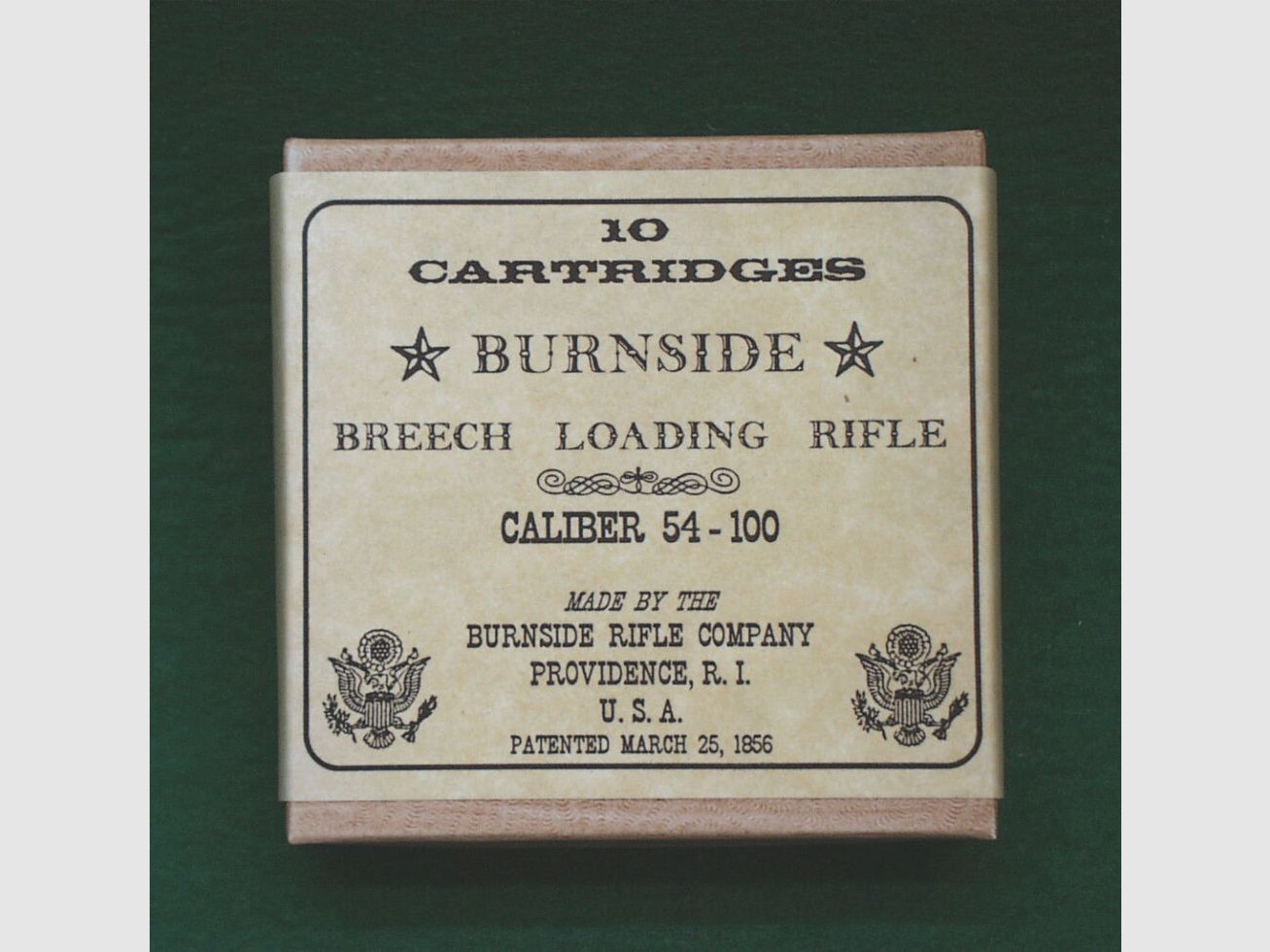 Replika	 Patronenschachteln .54-100 Caliber