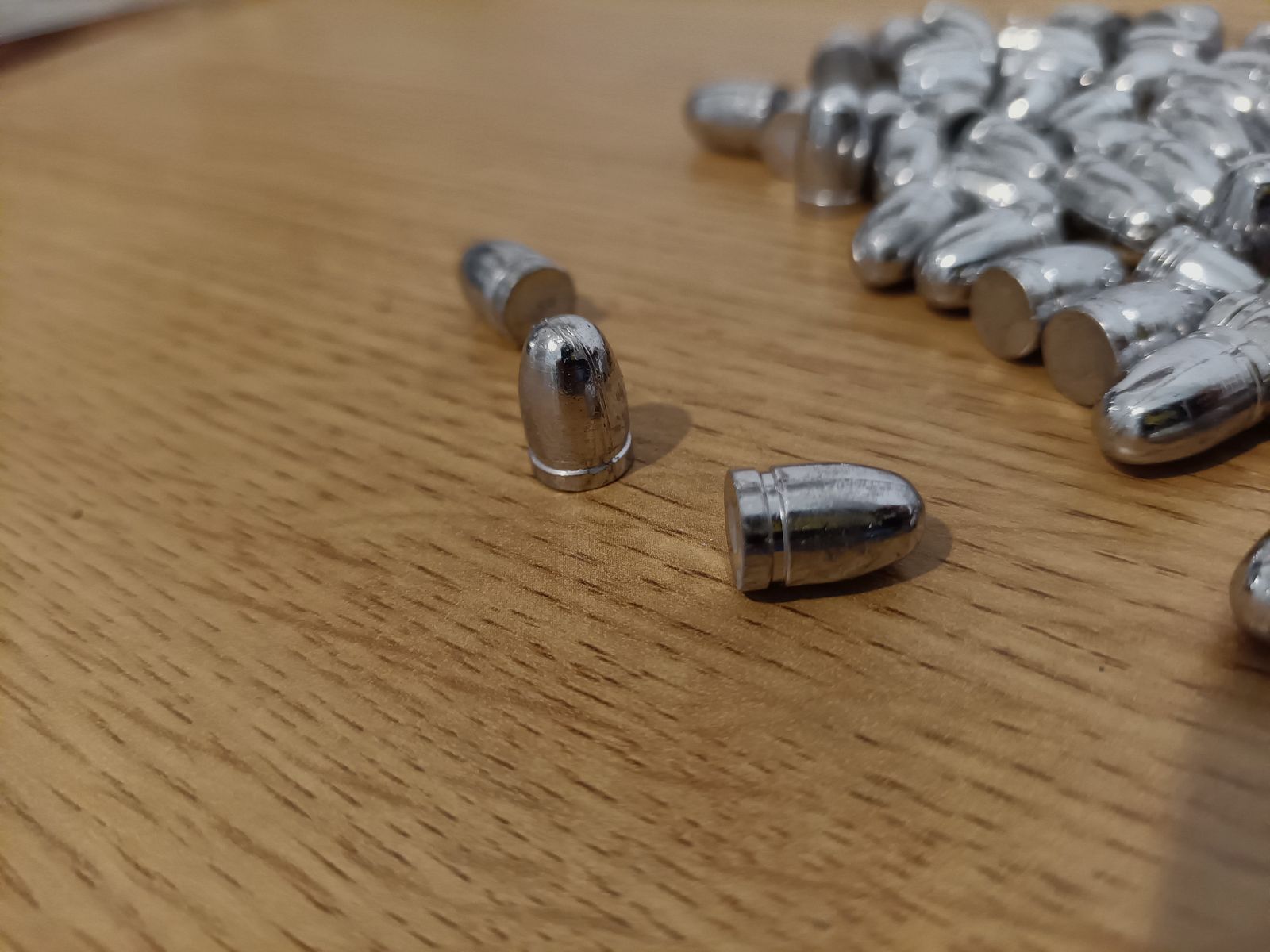 100 stuks HP Max MK 1 en 2, 125 grain zware slugs Cal.356 kogels, afbeelding 1 van 2