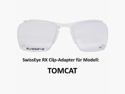 SwissEye RX Clip-Adapter für Brillengläser (TOMCAT)