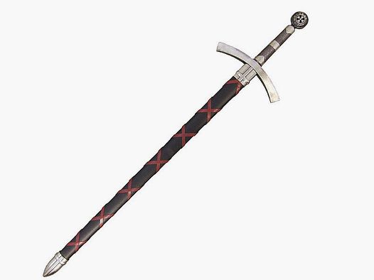 Épée de croisé avec fourreau