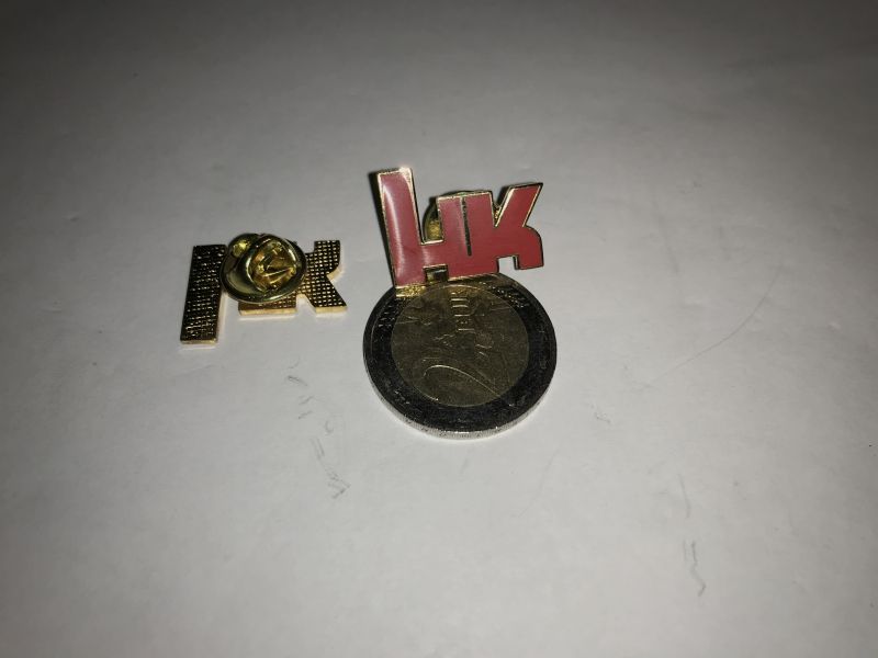 PIN Heckler&Koch, HK, aus Metal, emailliert