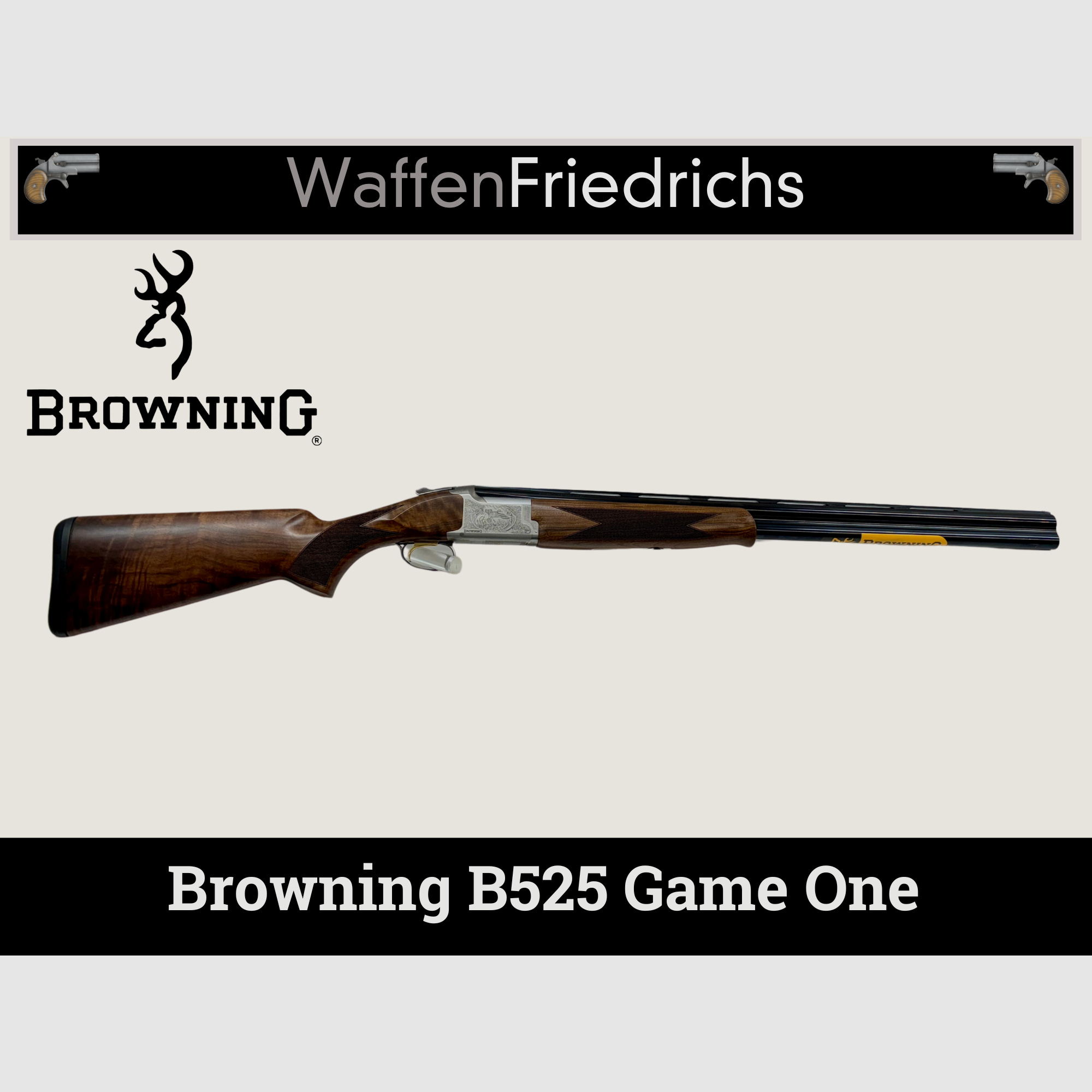 Browning B525 Game One BDF - WaffenFriedrichs