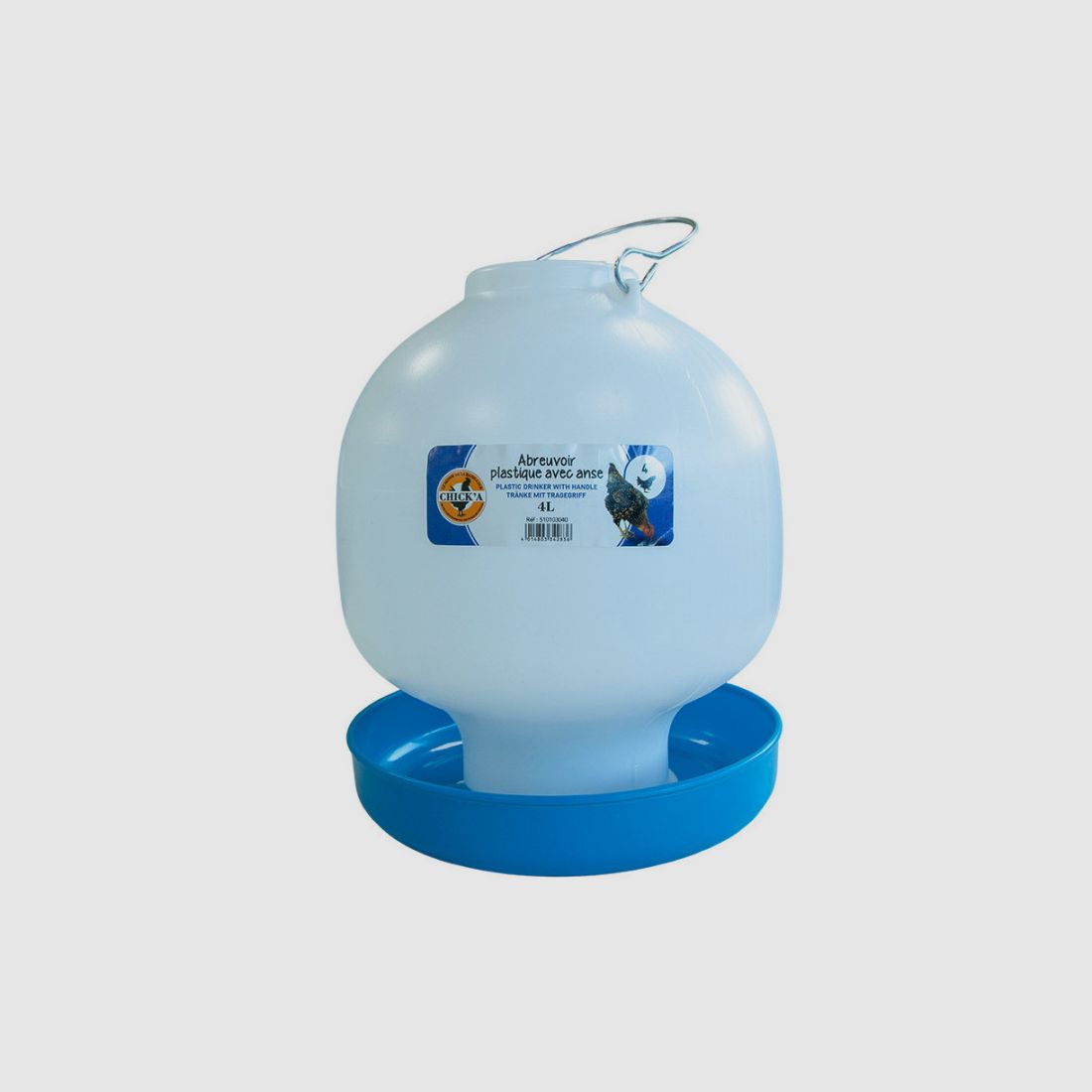 Abreuvoir siphoïde 4 L, image 1 sur 2