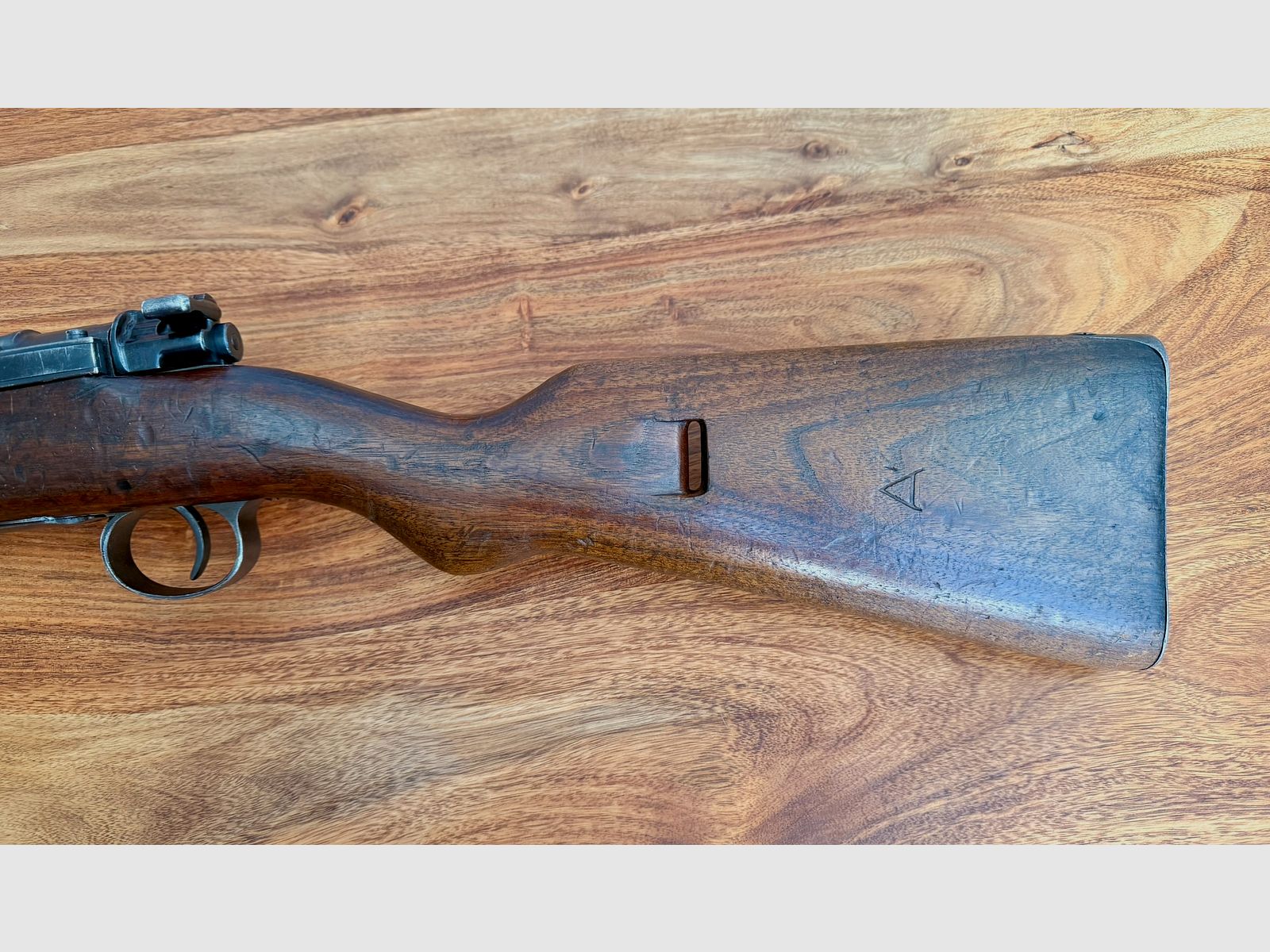 Rifle de cerrojo de ordenanza Mauser Modelo 1891 – cal. 8x57 JS – clásico con una bonita pátina, imagen 12 de 12
