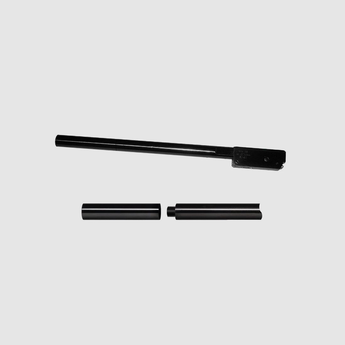Wechsellauf mit Laufmantel und SchalldĂ¤mpfergewinde fĂĽr Luftgewehr Weihrauch HW 98 Kaliber 4,5 mm (P18)