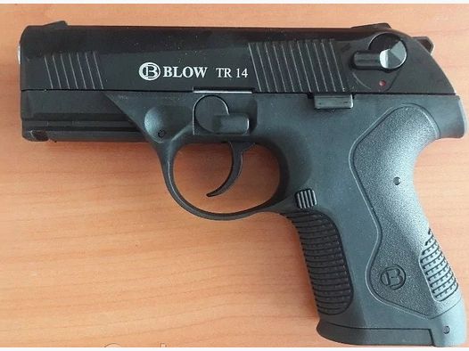 BLOW TR14 Carrera RS 30 9mm P.A.K. pistola de alarma en estilo moderno de pistola deportiva