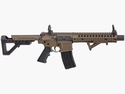 Crosman DPMS FDE CO-2, Kal. .177 BB’s, CO-2 Karabin automatyczny z 25 strzałami