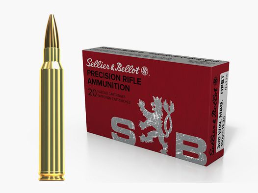 Büchsenpatronen Sellier & Bellot 300 Win. Mag. Match-HPBT
