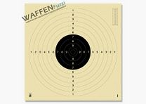 Pistolen-Scheibe, KK-Scheibe 100 m, 55x53 cm 25 St.