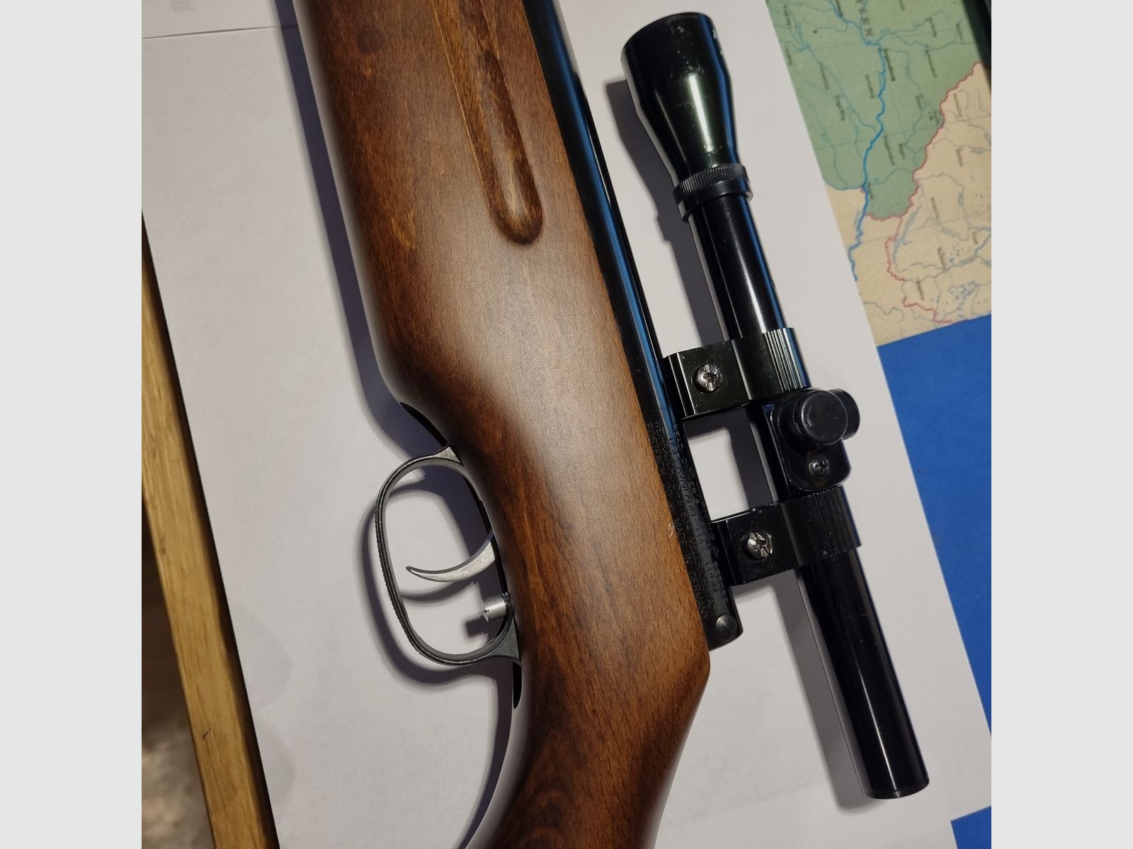 Weihrauch HW 35  4,5 mm oude uitvoering, beukenhouten kolf, ZF Supersight,