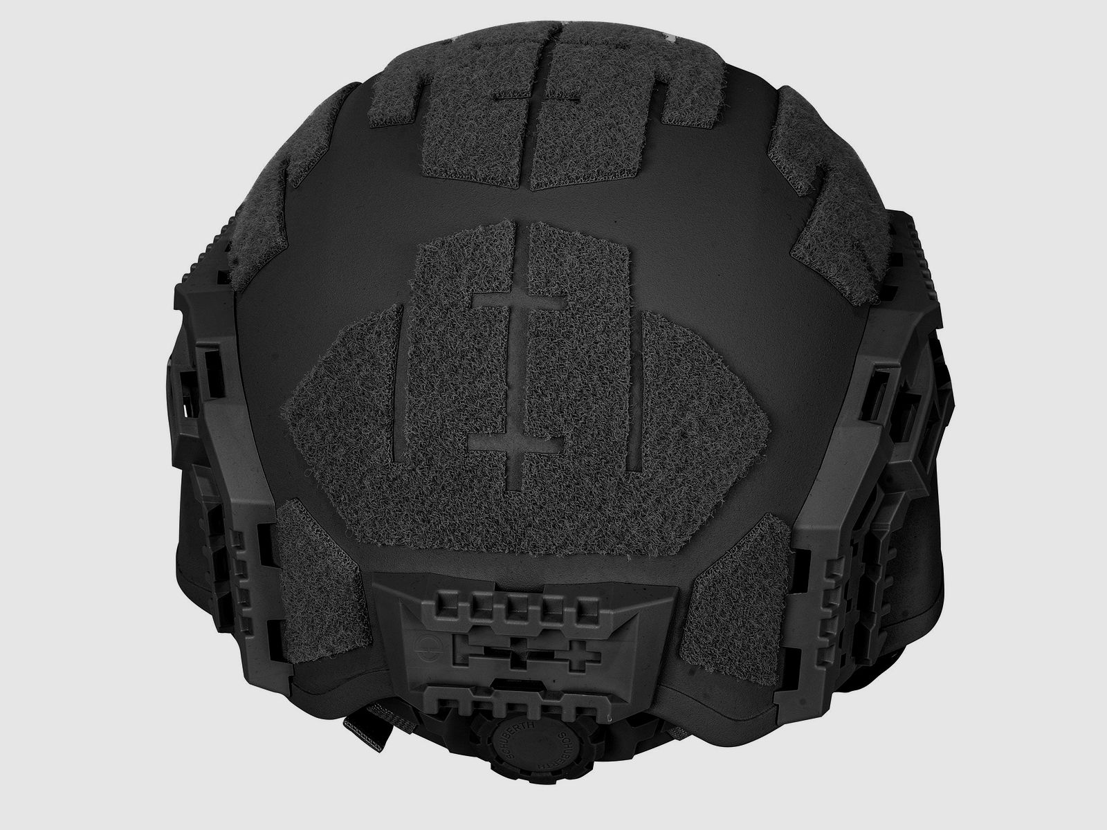 Schuberth Ballistikhelm M100 Full Cut - RAL 9021 (Teerschwarz), Bild 8 von 10