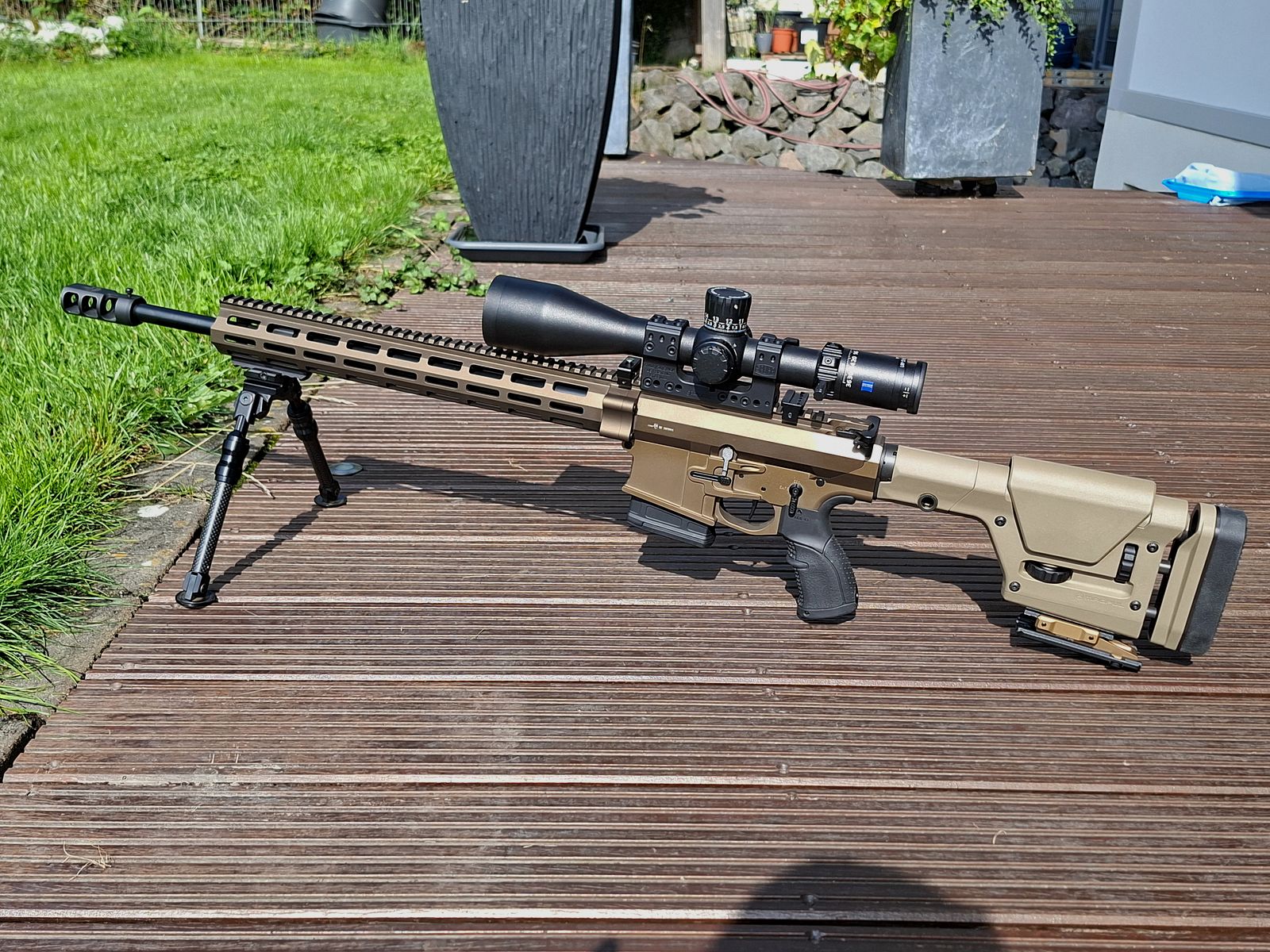 DAR 10 - 6.5 Creedmoor Custom Long Range Halbautomat  neuw.