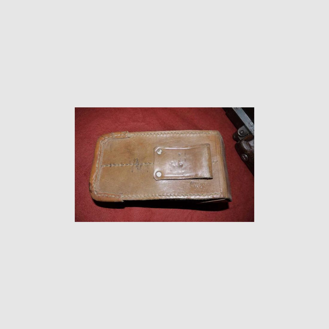 Otto Sindel Berlin pochette de chargeur MP18 & MP28, courte !!!extrêmement rare!