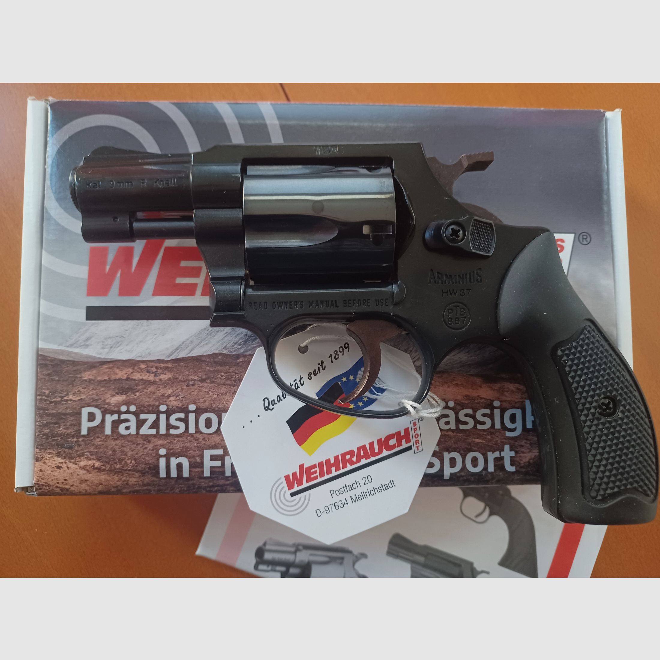 Arminius HW 37 cal. 9mm R. Flobert, image 1 sur 3