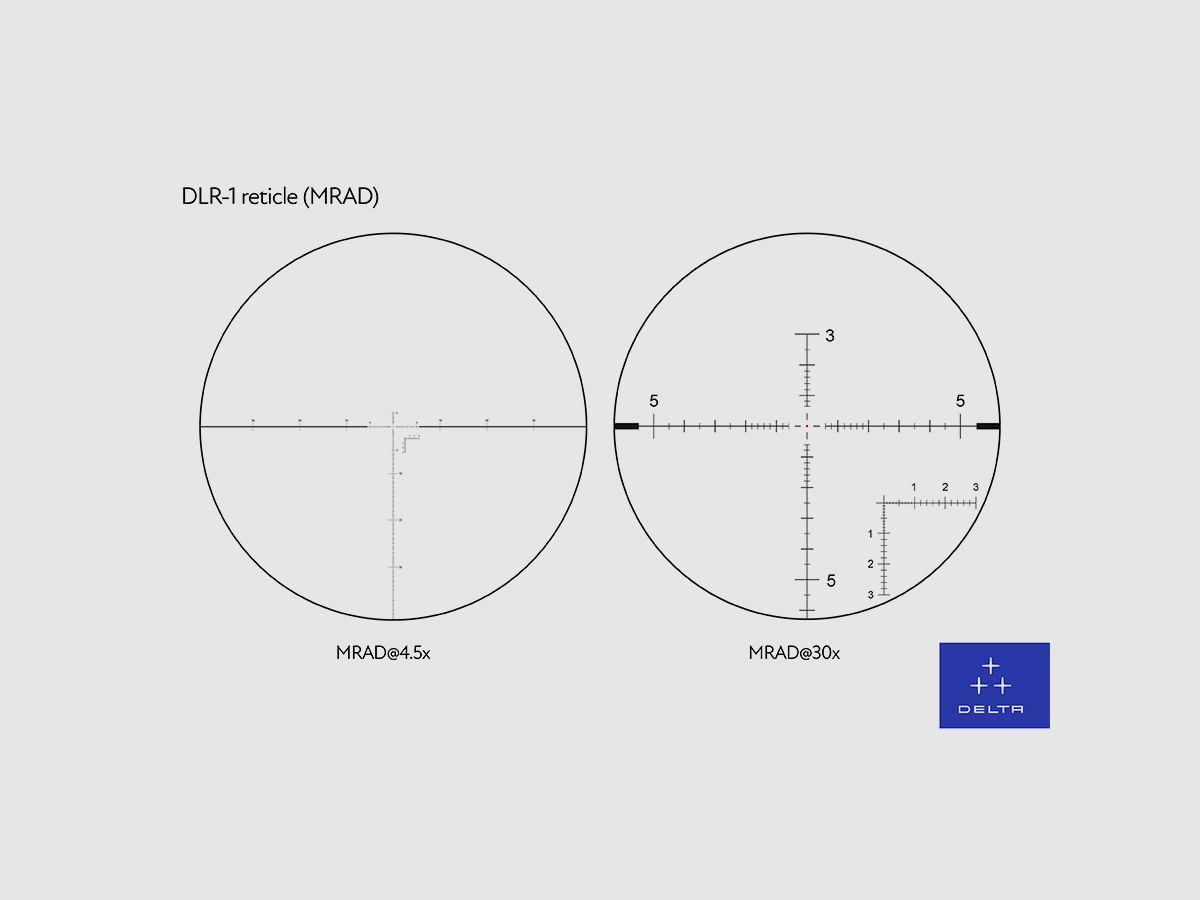 Delta Optical Stryker HD 4.5-30×56 FFP DLR-1